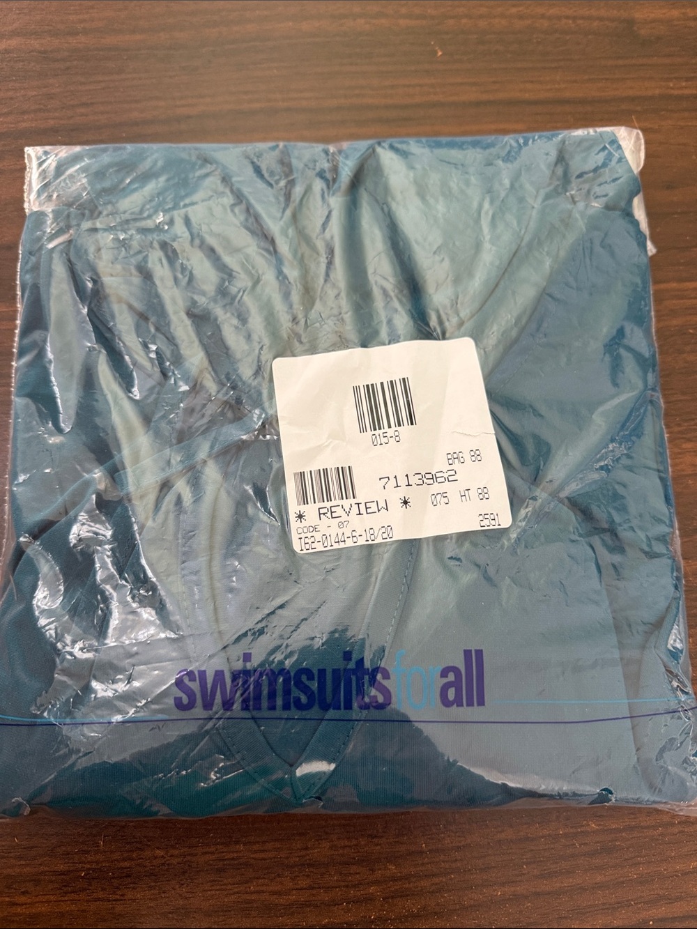 NWT Swimsuits For All Coverup Dress Plus Size 18 20 1X Hoodie Pack & Go - Picture 5 of 5